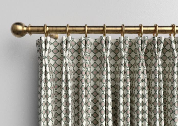 Adelaide, Checkers Rosies Pink - Made to Measure Curtains - Image 10